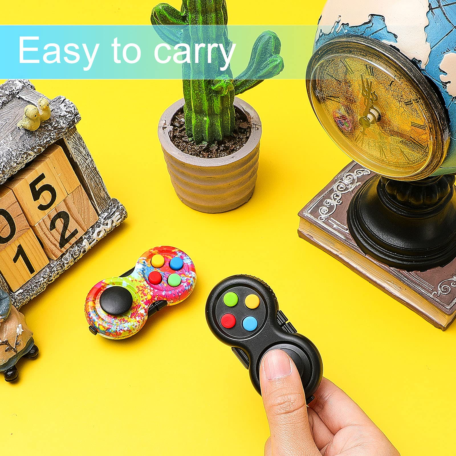 Foto 7 | Juego Portátil Fidget Pad Sensory Fidgets Controller Pad X2 - Venta Internacional.