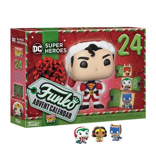 Foto 1 | Calendario De Adviento Funko Pop! Dc Super Heroes 2023 Con 24 Bolsillos - Venta Internacional.