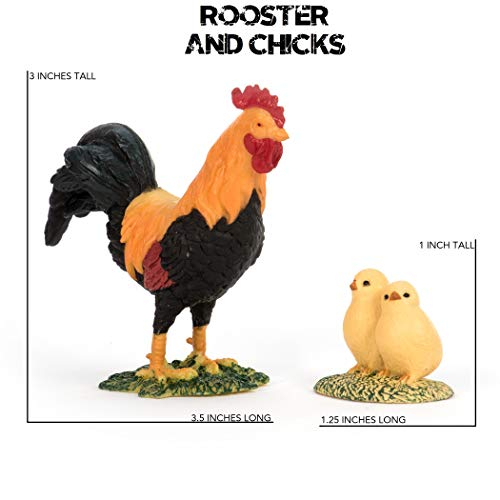 Foto 5 pulgar | Set De Animales De Granja Terra, Juguetes En Miniatura Para Mayores De 3 Años (12 Piezas) - Venta Internacional.