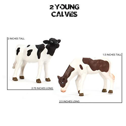 Foto 7 pulgar | Set De Animales De Granja Terra, Juguetes En Miniatura Para Mayores De 3 Años (12 Piezas) - Venta Internacional.