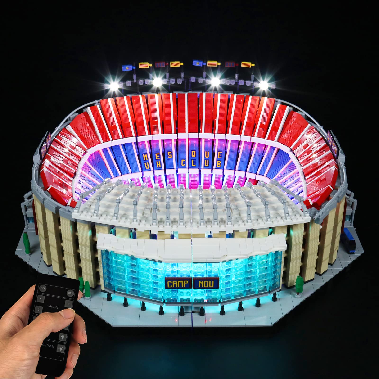 Foto 2 pulgar | Kit De Luces Led Bourvill Para Lego Camp Nou — Fc Barcelona 102 - Venta Internacional.