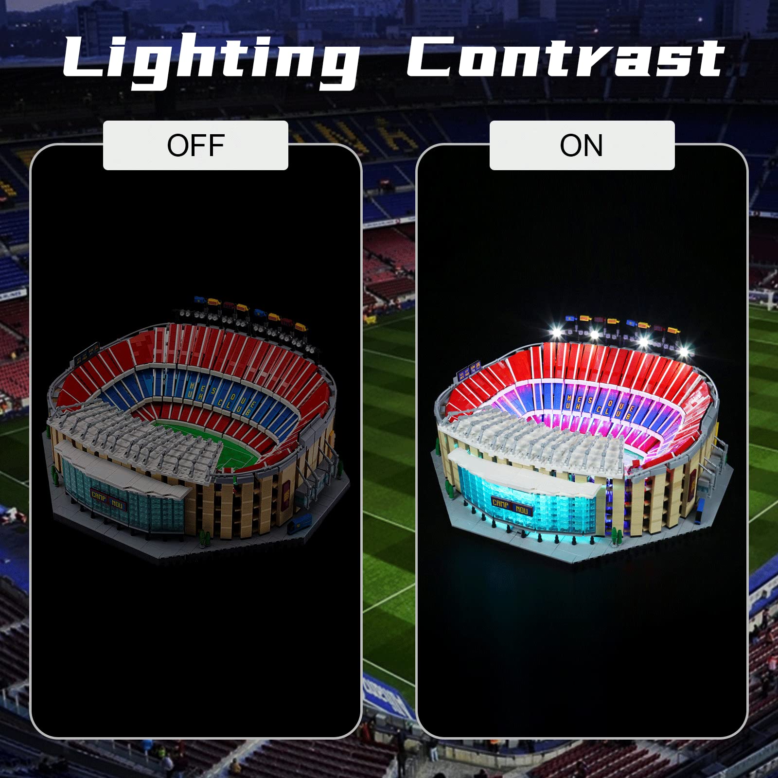 Foto 4 pulgar | Kit De Luces Led Bourvill Para Lego Camp Nou — Fc Barcelona 102 - Venta Internacional.