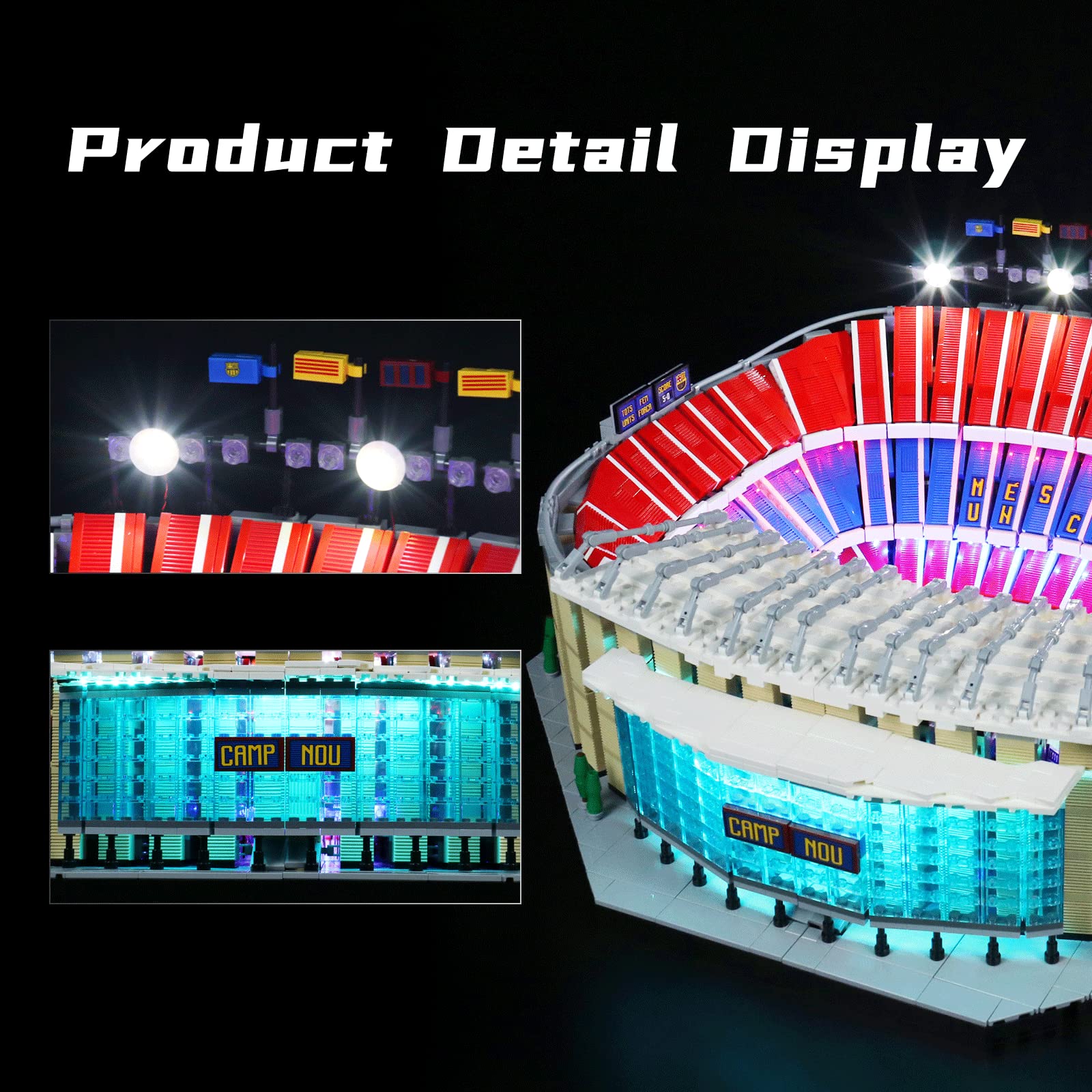 Foto 6 pulgar | Kit De Luces Led Bourvill Para Lego Camp Nou — Fc Barcelona 102 - Venta Internacional.