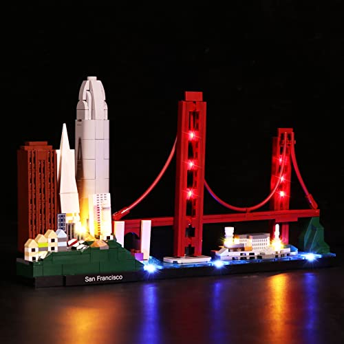 Foto 2 pulgar | Kit De Luces Led Bourvill Para Lego Architecture San Francisco  - Venta Internacional.