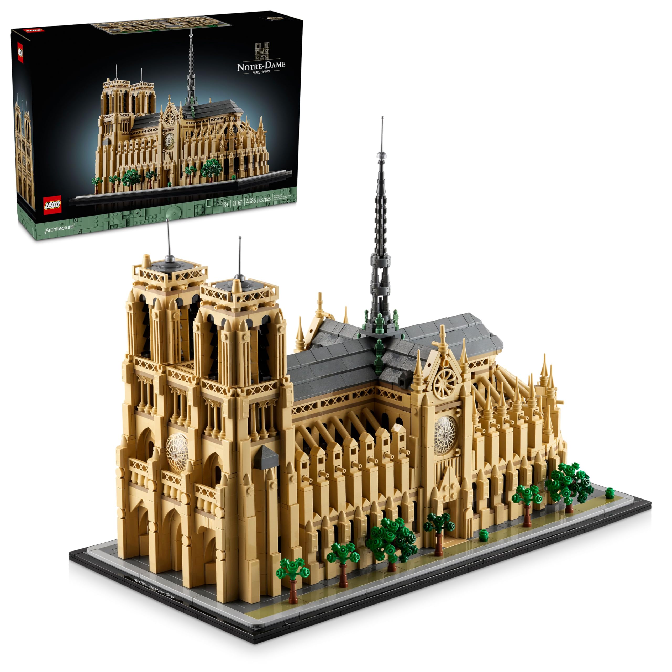 Foto 2 pulgar | Set De Construcción Lego Architecture Notre-dame De Paris 21061 - Venta Internacional.