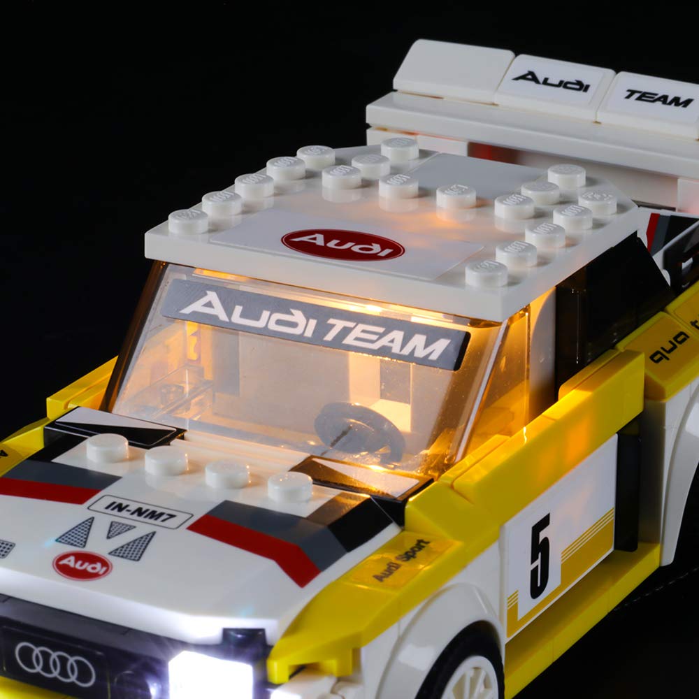 Foto 3 pulgar | Kit De Iluminación Briksmax Para Lego 1985 Audi Sport Quattro S1 - Venta Internacional.