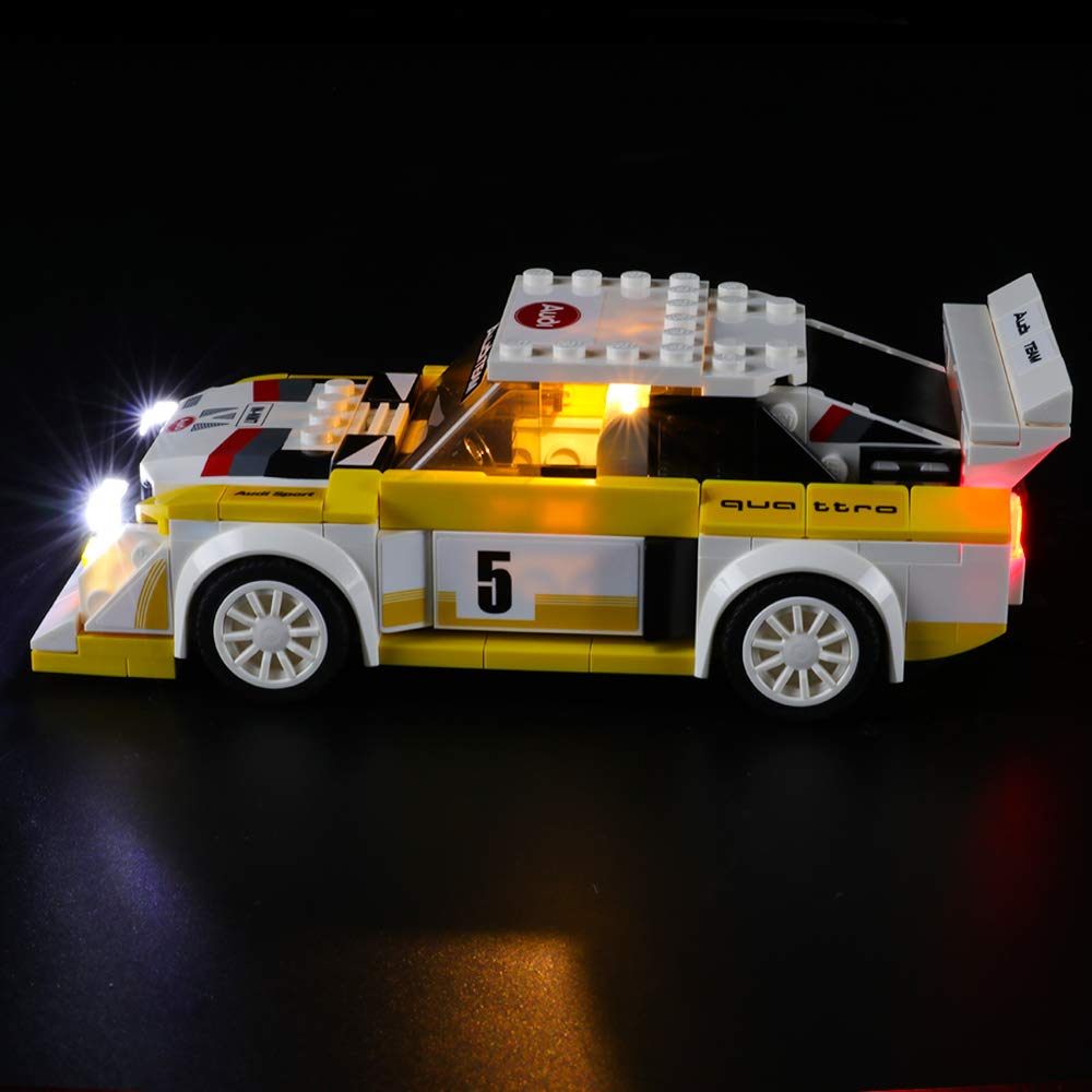 Foto 4 pulgar | Kit De Iluminación Briksmax Para Lego 1985 Audi Sport Quattro S1 - Venta Internacional.