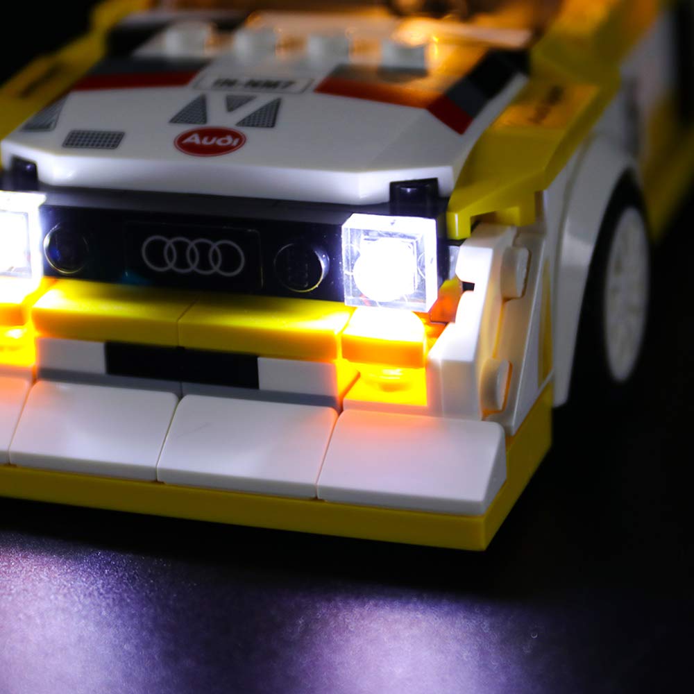 Foto 5 pulgar | Kit De Iluminación Briksmax Para Lego 1985 Audi Sport Quattro S1 - Venta Internacional.