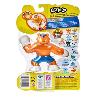 Foto 4 | Heroes Of Goo Jit Zu - Figura De Acción De Tigre Blando, Tygor - Venta Internacional.