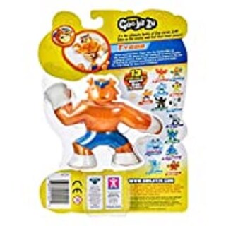 Foto 6 | Heroes Of Goo Jit Zu - Figura De Acción De Tigre Blando, Tygor - Venta Internacional.