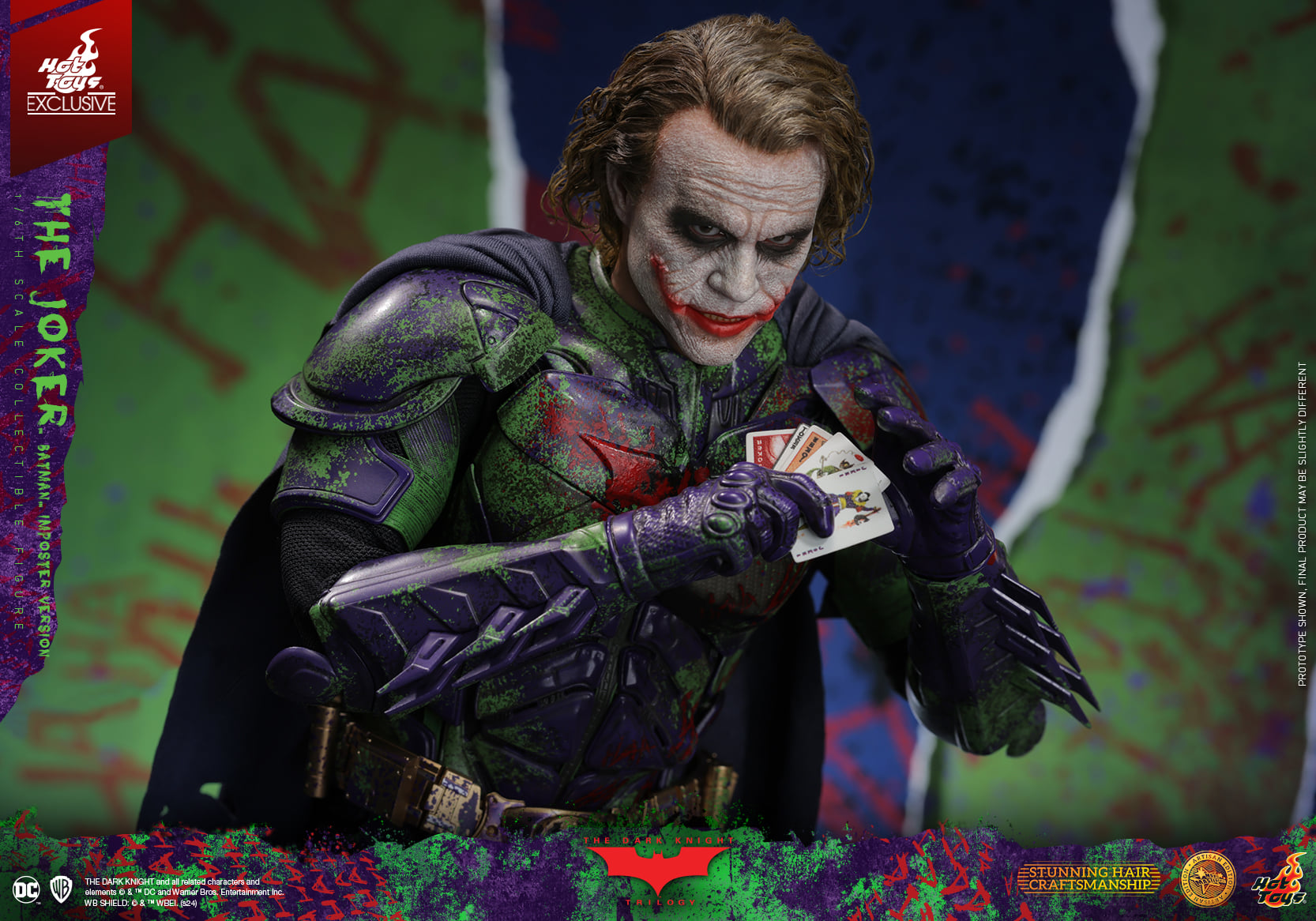 Foto 7 pulgar | Joker Batman Imposter Version 1/6 Batman The Dark Knight Dc Artisan Edition