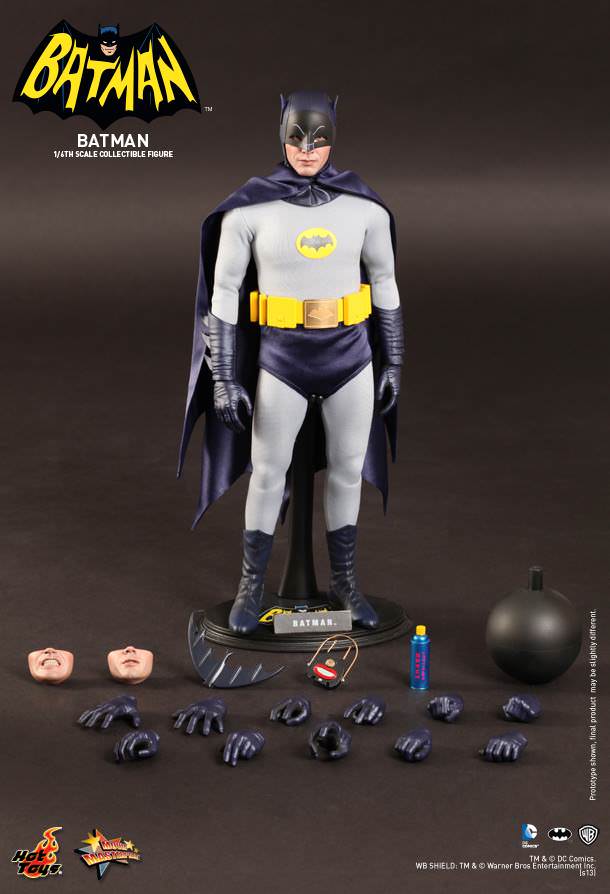 Foto 8 pulgar | Batman Adam West 1/6 Dc Classic Tv Series 1966 Hot Toys