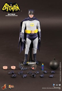 Foto 7 | Batman Adam West 1/6 Dc Classic Tv Series 1966 Hot Toys