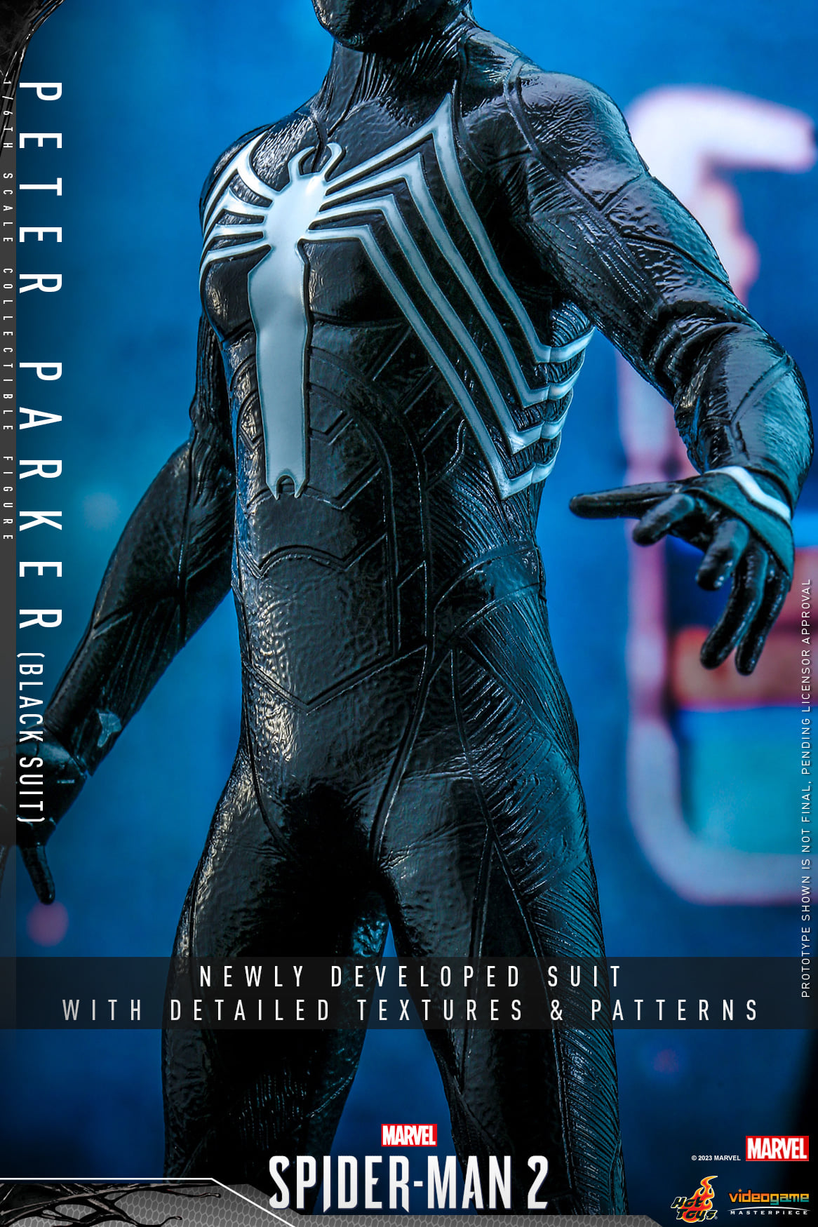 Foto 5 pulgar | Peter Parker Special Edition 1/6 Marvel Spider-man 2 Hot Toys