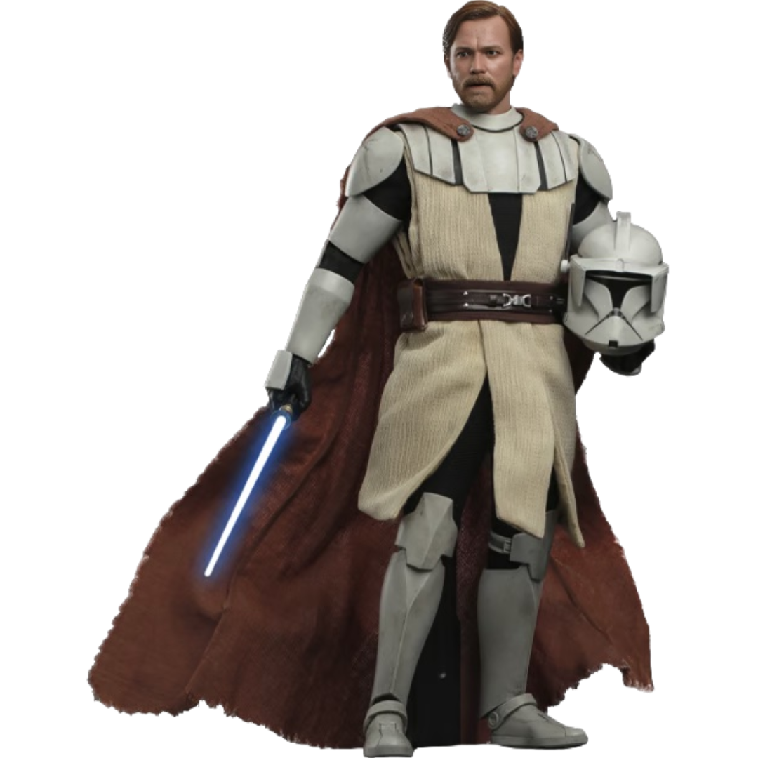 Foto 2 pulgar | Obi-wan 1/6 Star Wars The Clone Wars Hot Toys