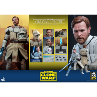 Foto 2 | Obi-wan 1/6 Star Wars The Clone Wars Hot Toys