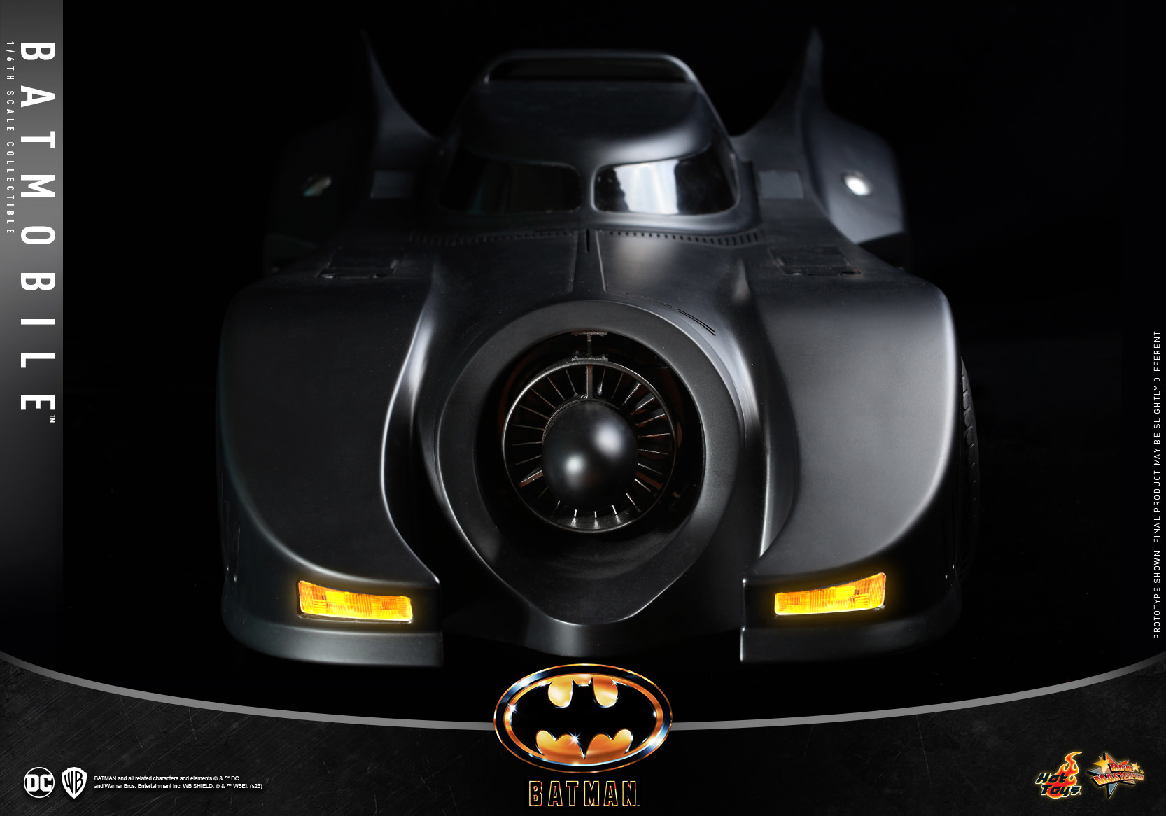 Foto 4 pulgar | Batmobile Dc Batman 1989 Hot Toys