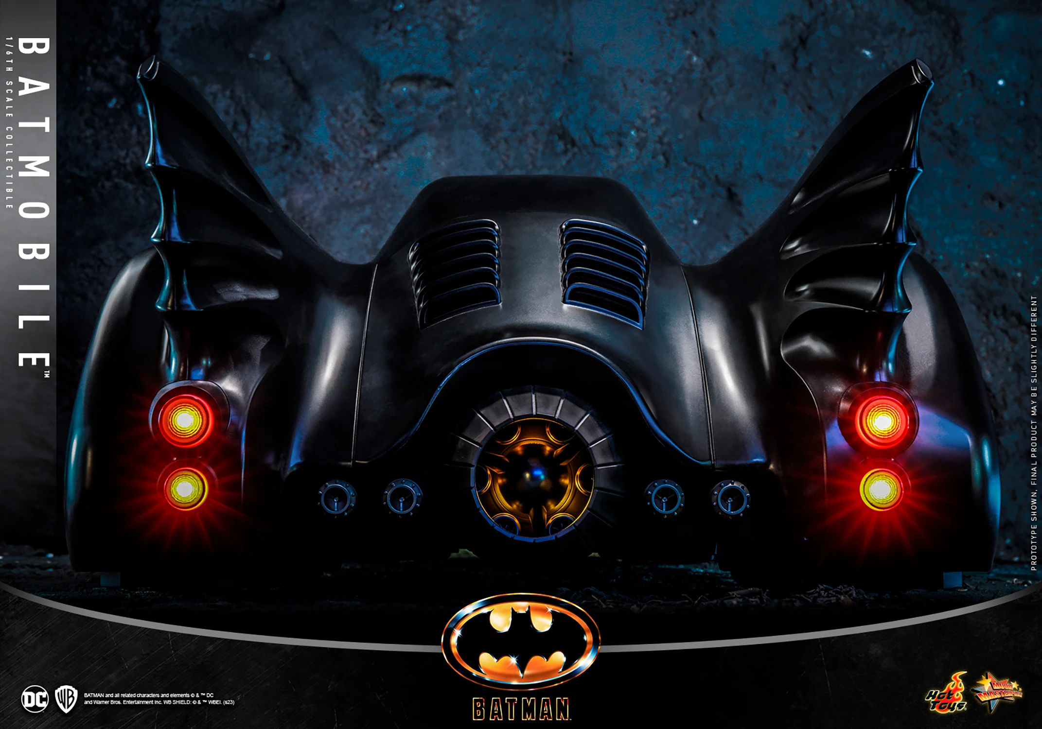 Foto 5 pulgar | Batmobile Dc Batman 1989 Hot Toys