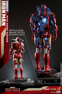 Foto 3 | Iron Man Mark Vii Open Armor 1/6 Marvel Tony Stark 3 Hot Toys