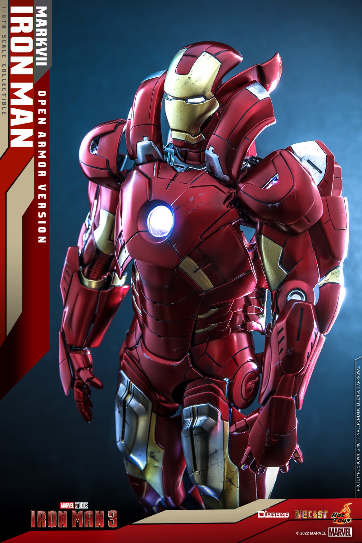 Foto 5 | Iron Man Mark Vii Open Armor 1/6 Marvel Tony Stark 3 Hot Toys