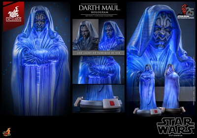 Foto 2 | Holograma Darth Maul Star Wars Phantom Menace Hot Toys