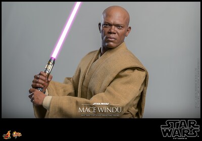 Foto 3 | Mace Windu 1/6 Star Wars Attack Of The Clones Hot Toys