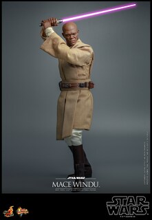 Foto 5 | Mace Windu 1/6 Star Wars Attack Of The Clones Hot Toys