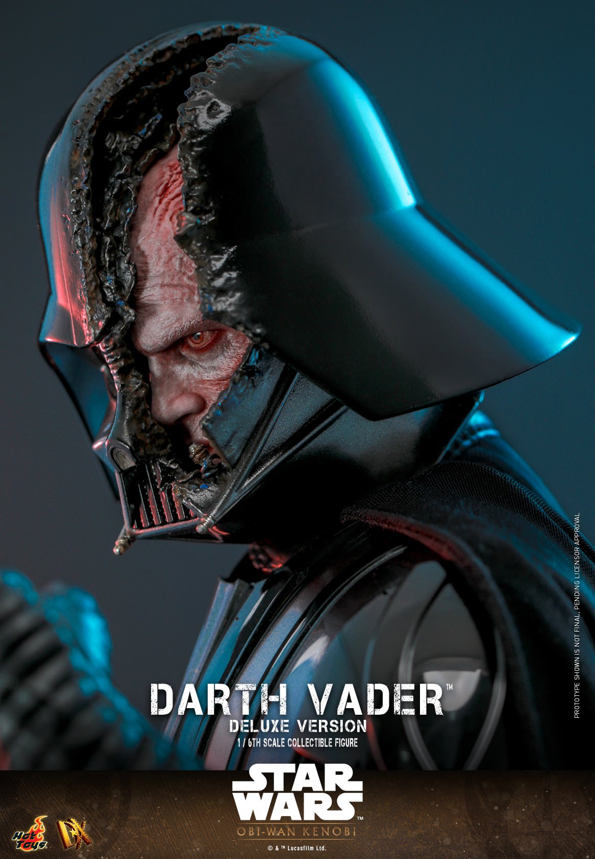 Foto 5 pulgar | Figura Darth Vader Deluxe 1/6 Star Wars: Obi-Wan Kenobi DX Series