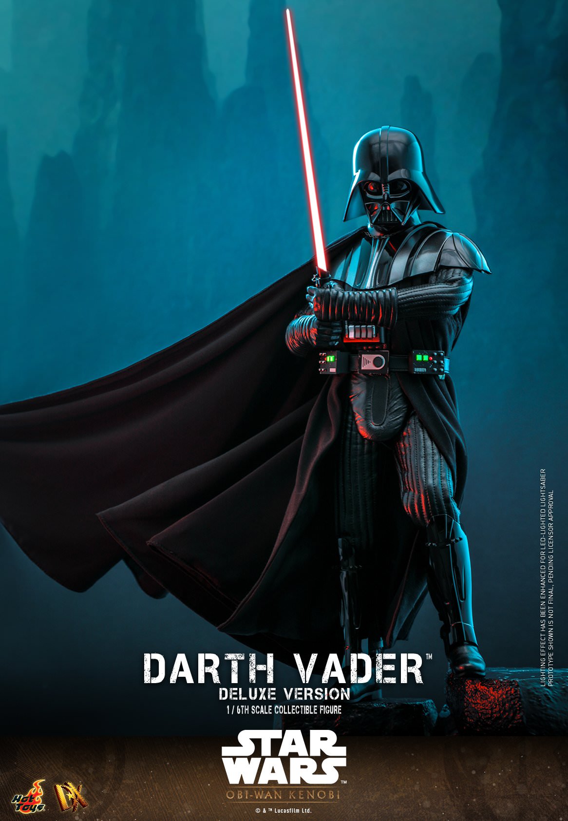 Foto 7 pulgar | Figura Darth Vader Deluxe 1/6 Star Wars: Obi-Wan Kenobi DX Series