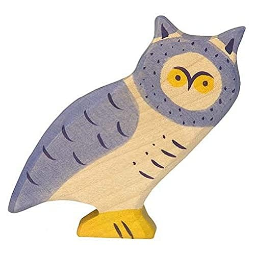 Figura De Juguete De Madera Holztiger Owl - Venta Internacional.