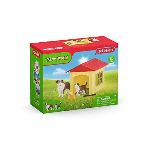Foto 7 pulgar | Caseta Para Perros Toy Playset Schleich Farm World Friendly Con 2 Perros - Venta Internacional.