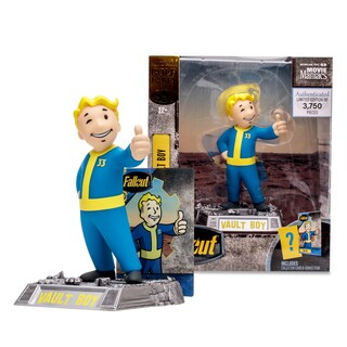 Foto 5 | Figura De Acción Mcfarlane Toys Movie Maniacs Fallout Vault Boy - Venta Internacional.