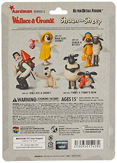 Foto 4 | Figura Ultra Detallada Medicom Aardman Animations 2 Timmy & Mum - Venta Internacional.