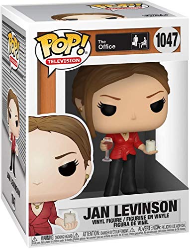 Foto 2 pulgar | Figura Pop De Vinilo Funko The Office Jan Levinson Con Vino Y Lata - Venta Internacional.