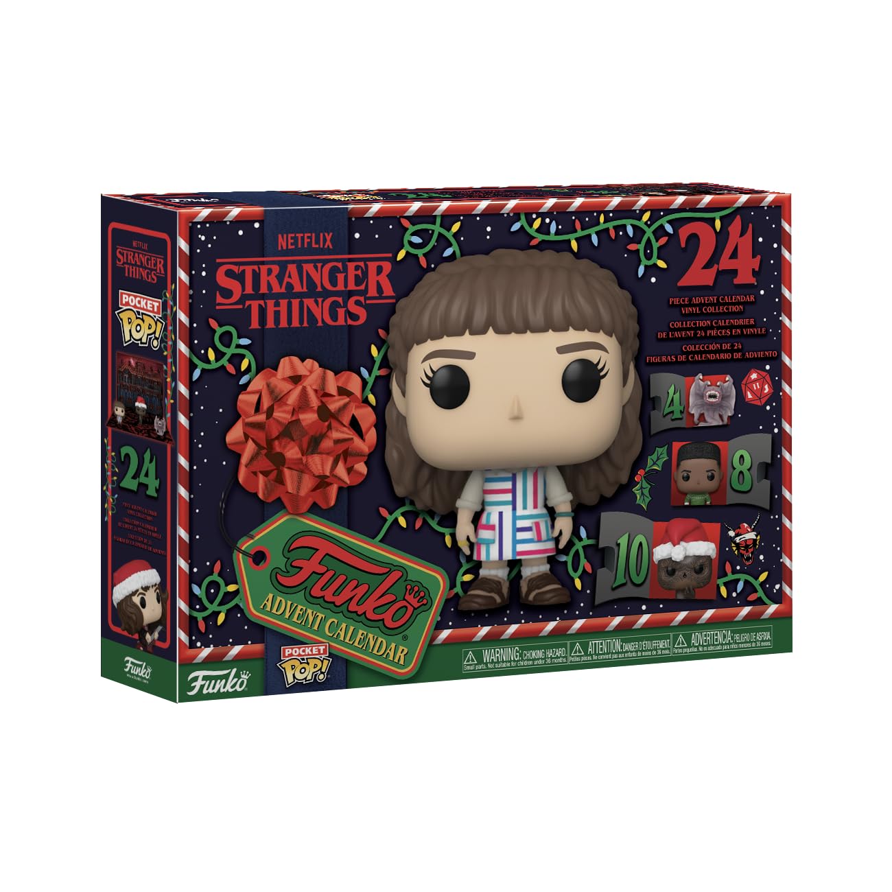 Foto 2 pulgar | Calendario de Adviento Funko Pop! Stranger Things 2024 24 Figuras - Venta Internacional