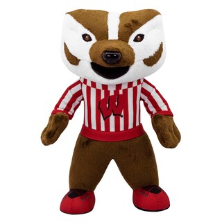 Foto 1 | Figura De Peluche Bleacher Creatures Wisconsin Badgers Bucky 10 - Venta Internacional.