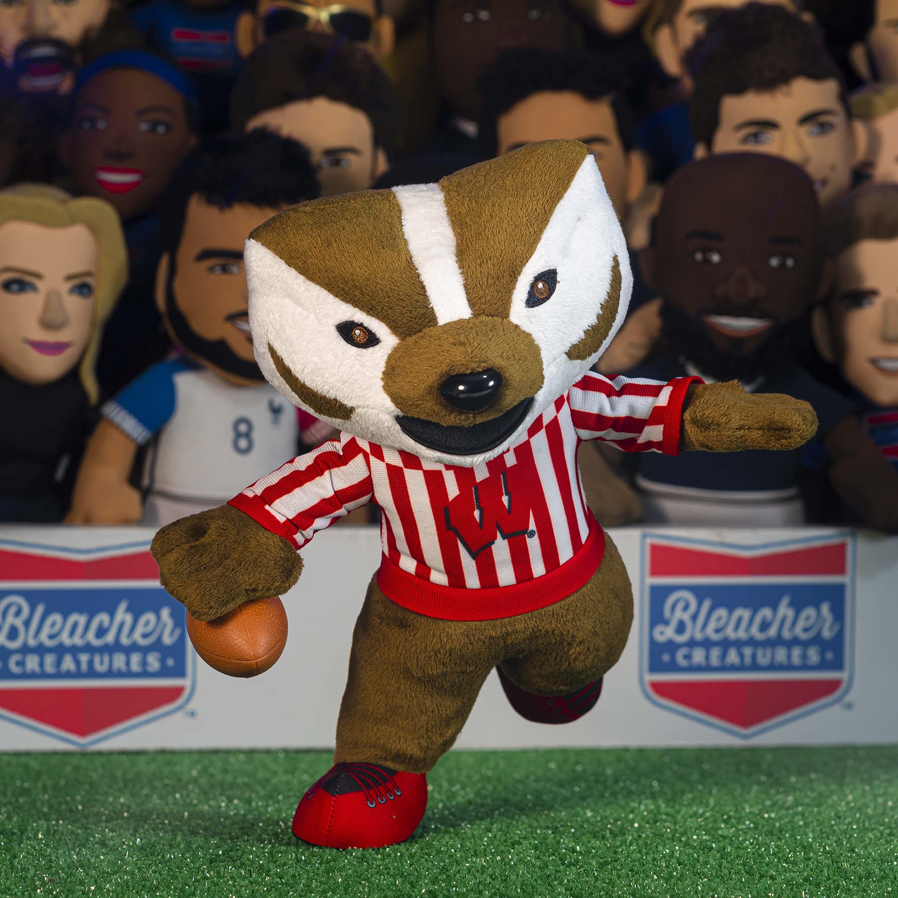 Foto 6 pulgar | Figura De Peluche Bleacher Creatures Wisconsin Badgers Bucky 10 - Venta Internacional.