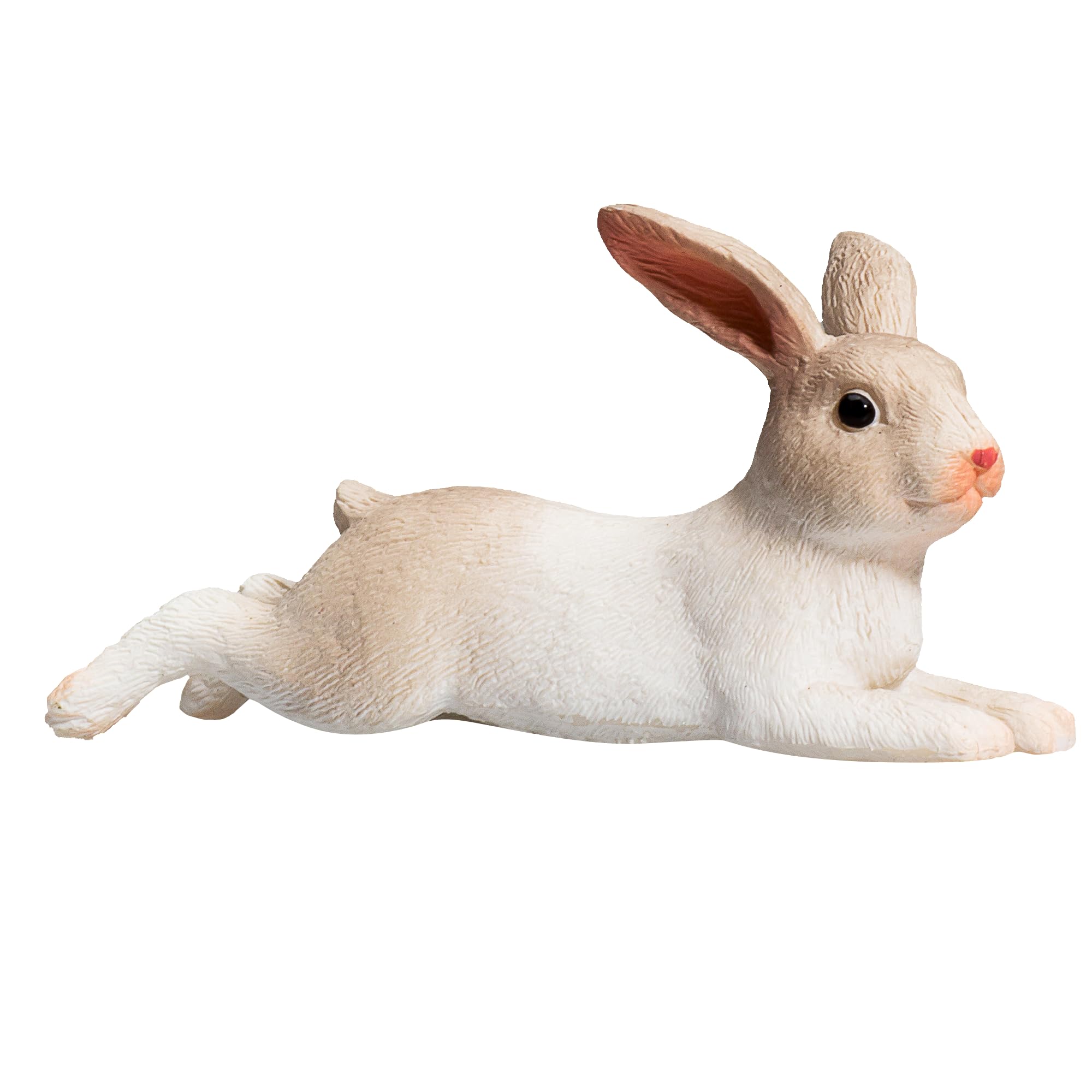 Figura De Juguete Mojo Rabbit Lying Realistic International Wildlife - Venta Internacional.