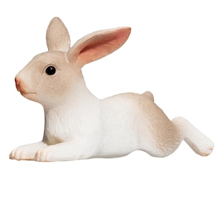 Foto 4 | Figura De Juguete Mojo Rabbit Lying Realistic International Wildlife - Venta Internacional.