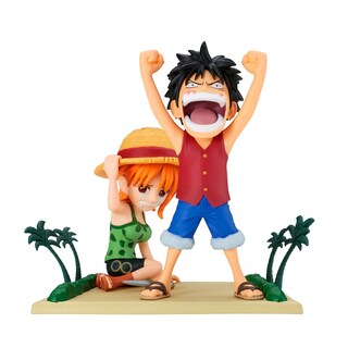 Foto 1 | Figura Banpresto One Piece Log Stories Luffy & Nami - Venta Internacional.