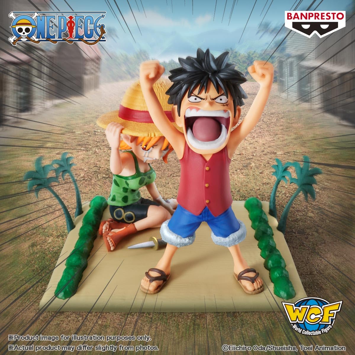 Foto 3 pulgar | Figura Banpresto One Piece Log Stories Luffy & Nami - Venta Internacional.