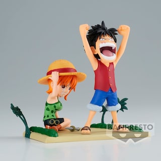 Foto 4 | Figura Banpresto One Piece Log Stories Luffy & Nami - Venta Internacional.