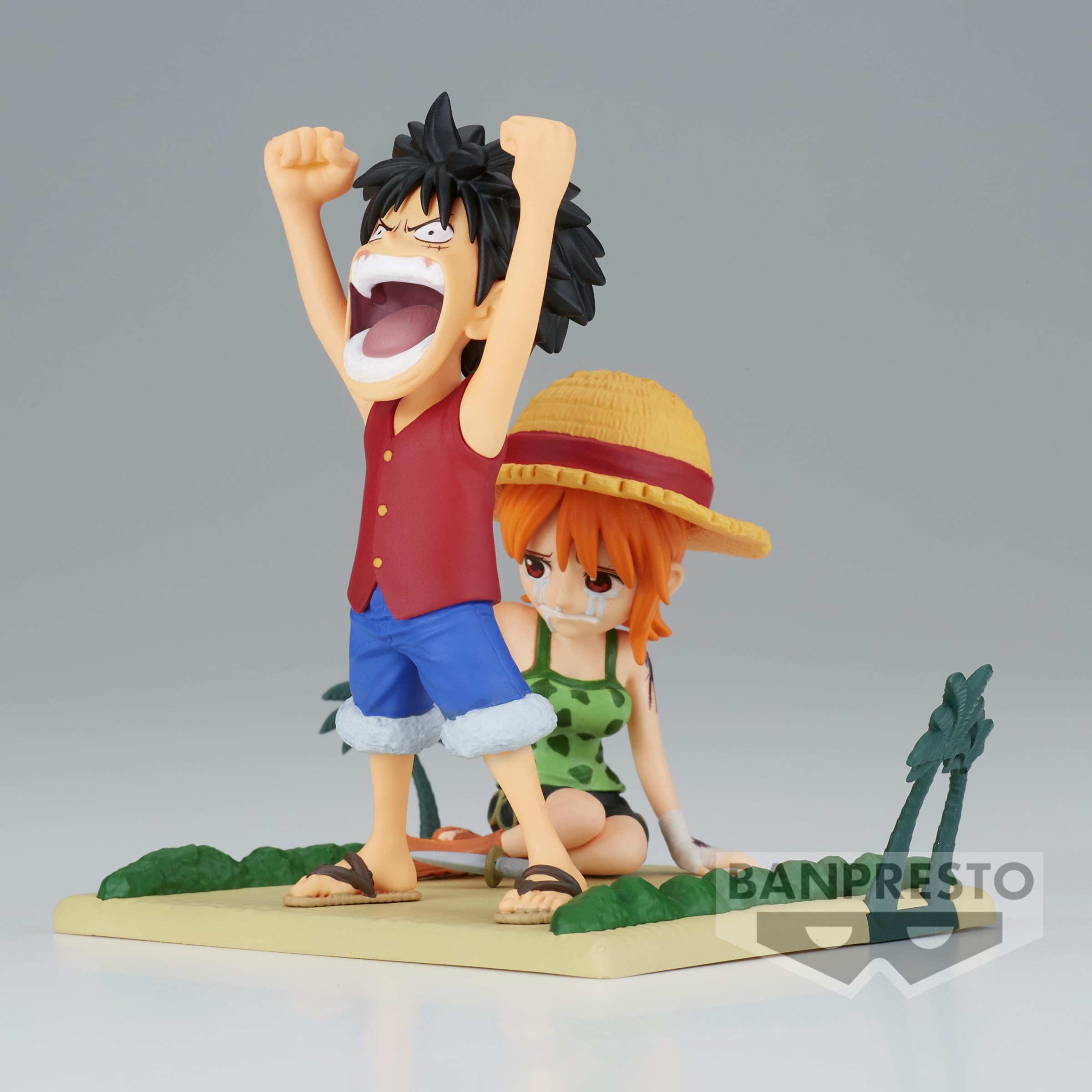 Foto 6 pulgar | Figura Banpresto One Piece Log Stories Luffy & Nami - Venta Internacional.