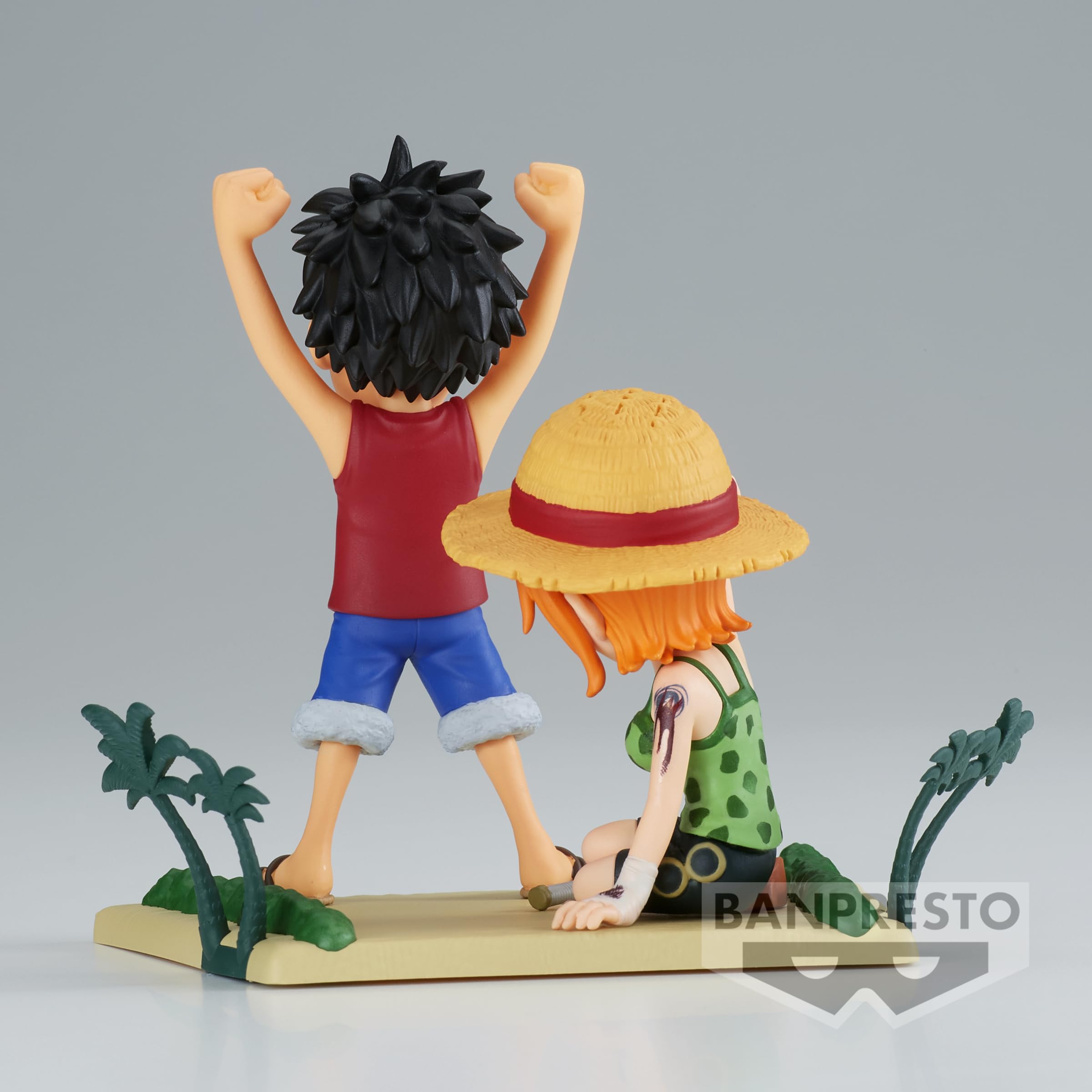 Foto 7 pulgar | Figura Banpresto One Piece Log Stories Luffy & Nami - Venta Internacional.