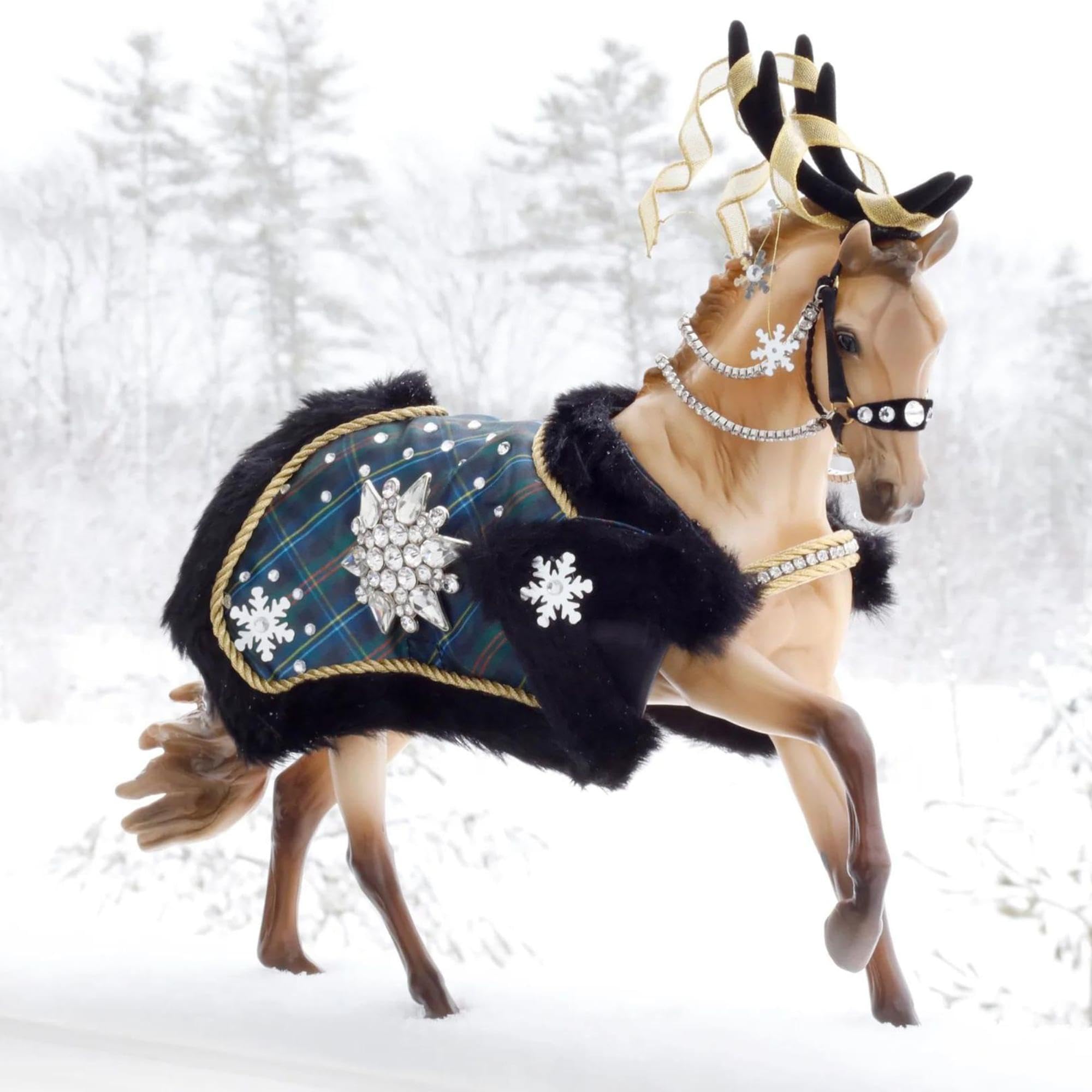 Foto 5 pulgar | Holiday Horse Highlander De Breyer Horses 2023 De Colección - Venta Internacional.