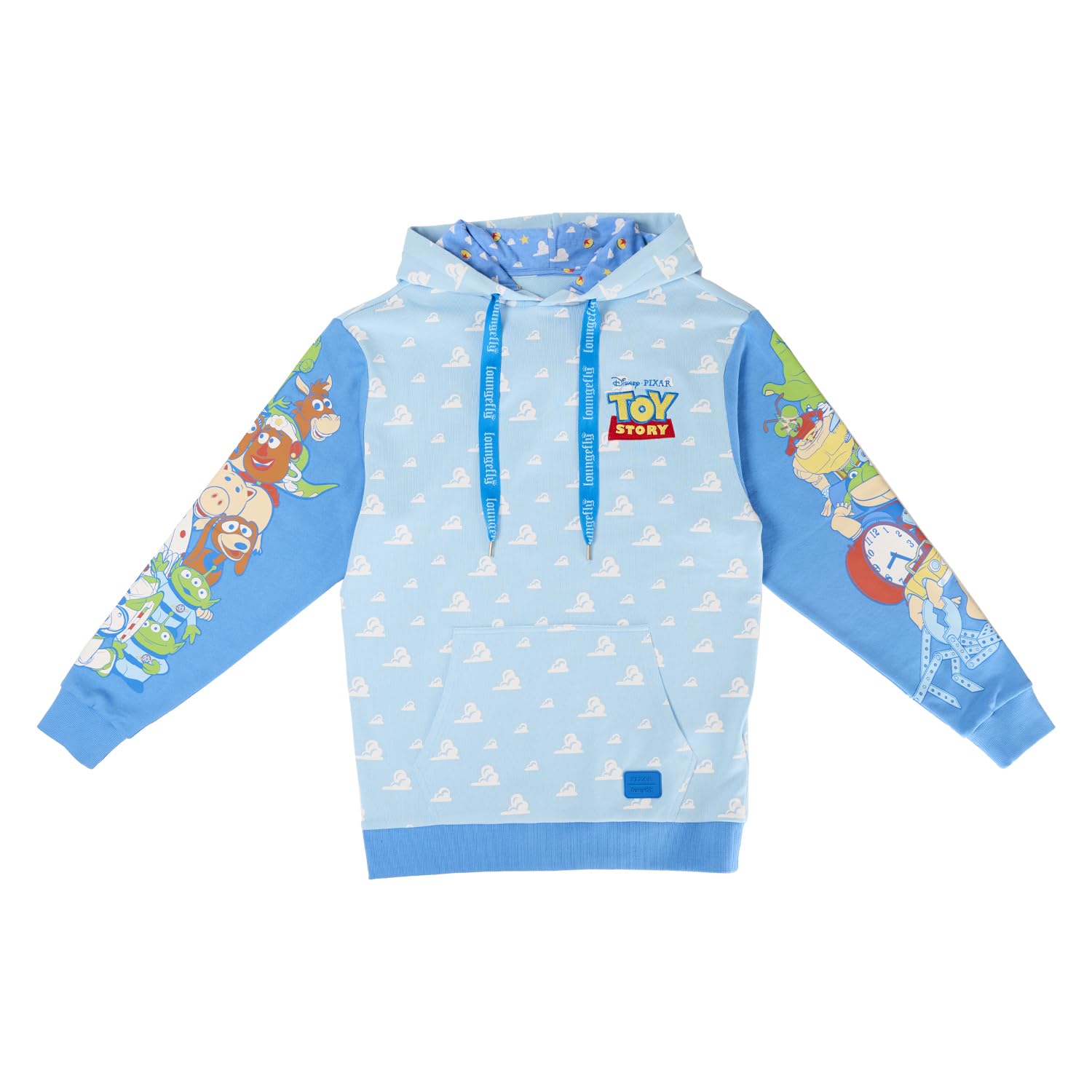 Sudadera Con Capucha Loungefly Pixar Toy Story Good Vs Baddies, Unisex, Talla M - Venta Internacional. $2,254