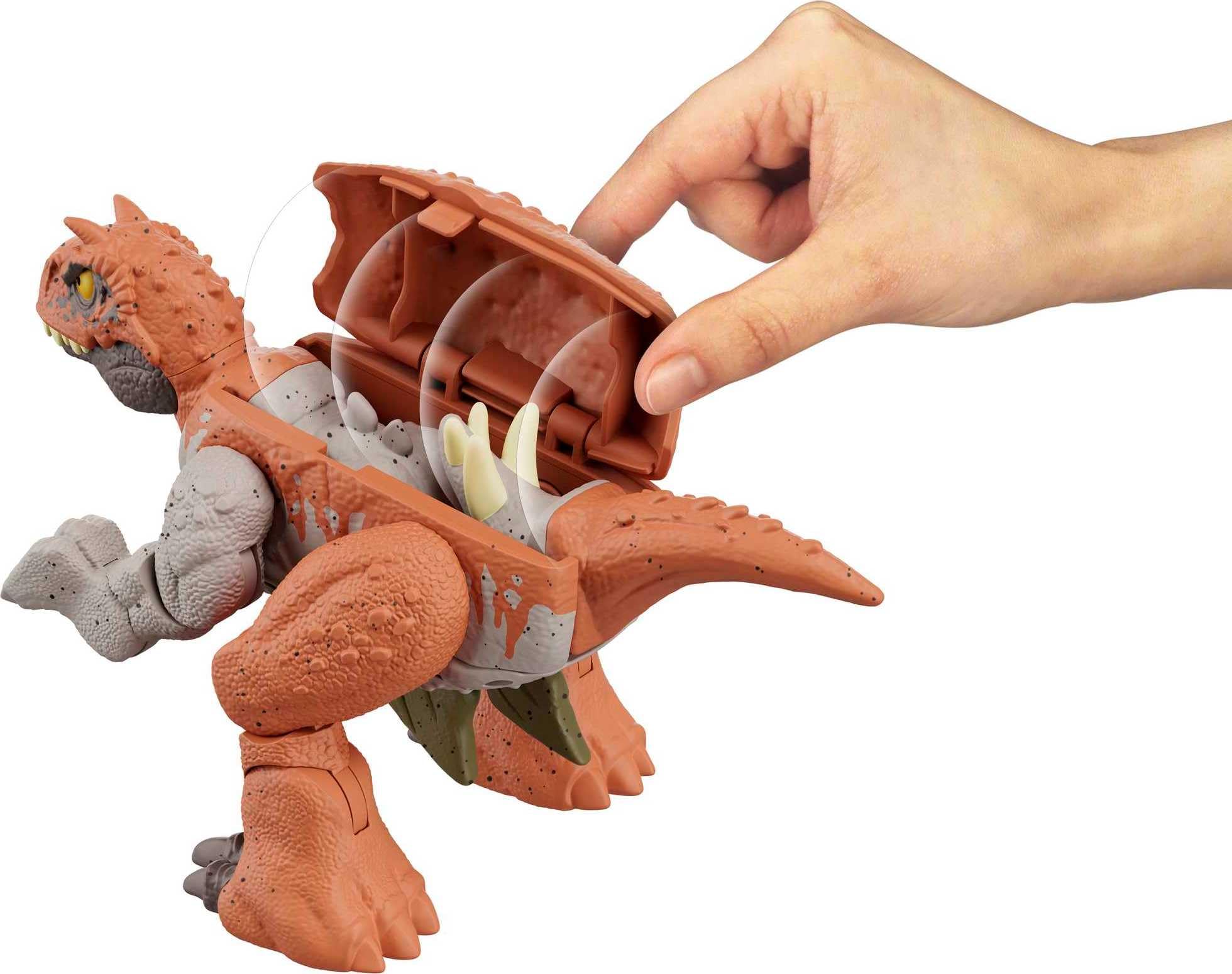 Foto 6 pulgar | Dinosaurio 2 En 1 Toy Mattel Jurassic World Fierce Changers - Venta Internacional.
