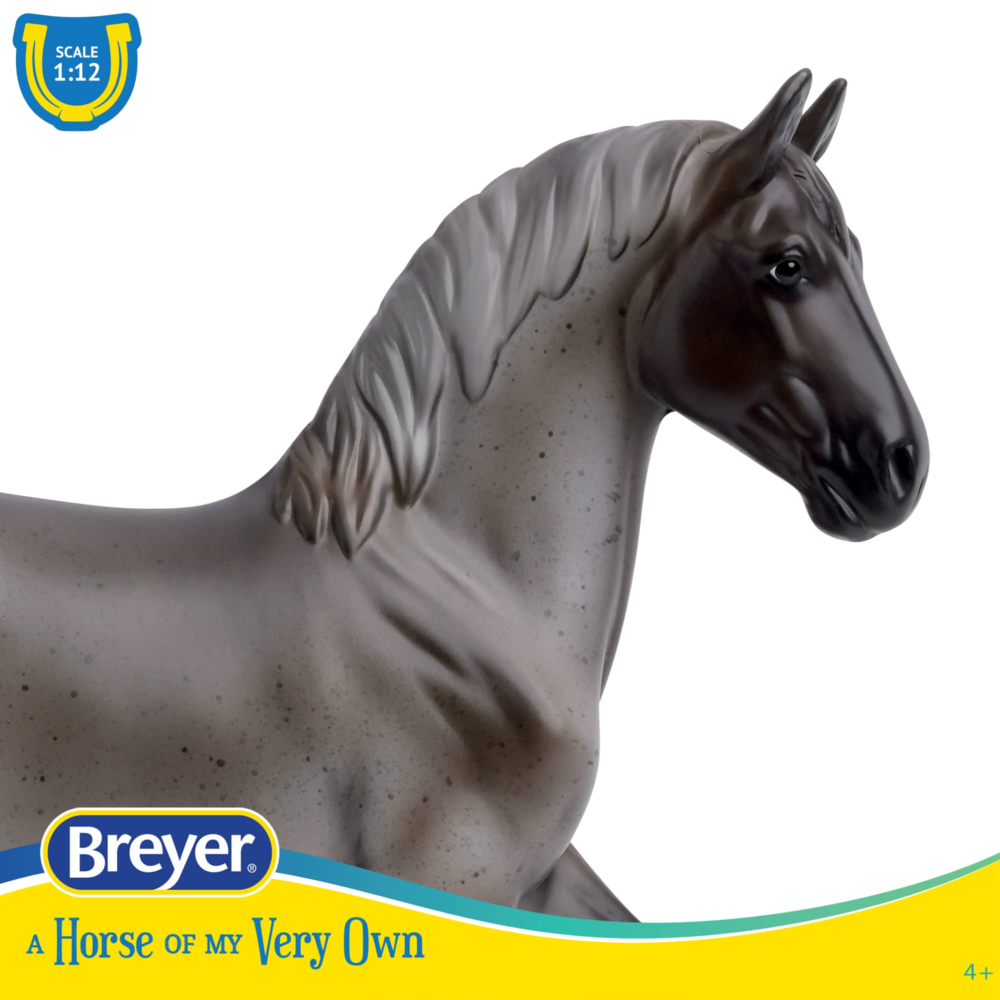 Foto 3 pulgar | Juguete Para Caballos Breyer Horses Freedom Series Blue Roan Brabant - Venta Internacional.