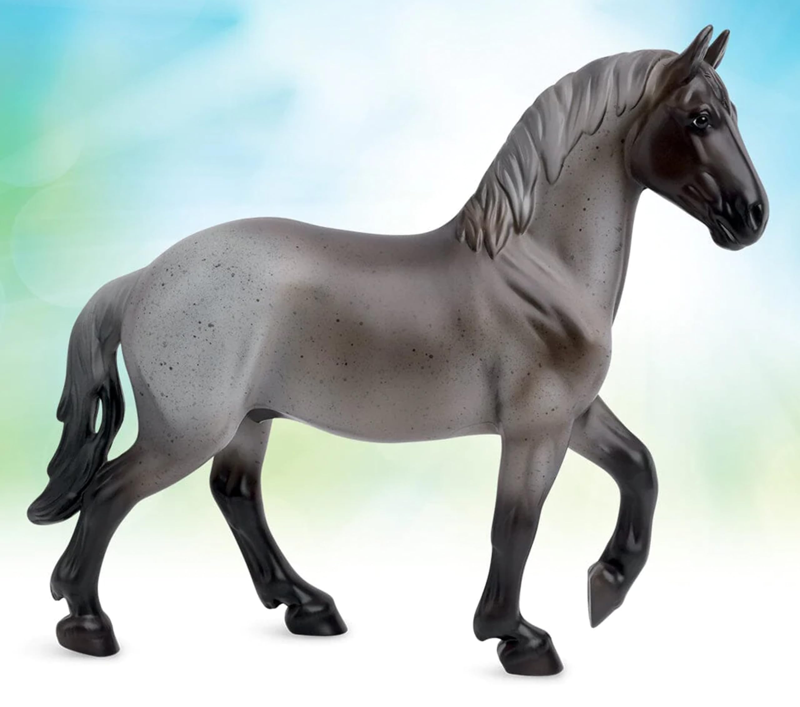 Foto 6 pulgar | Juguete Para Caballos Breyer Horses Freedom Series Blue Roan Brabant - Venta Internacional.