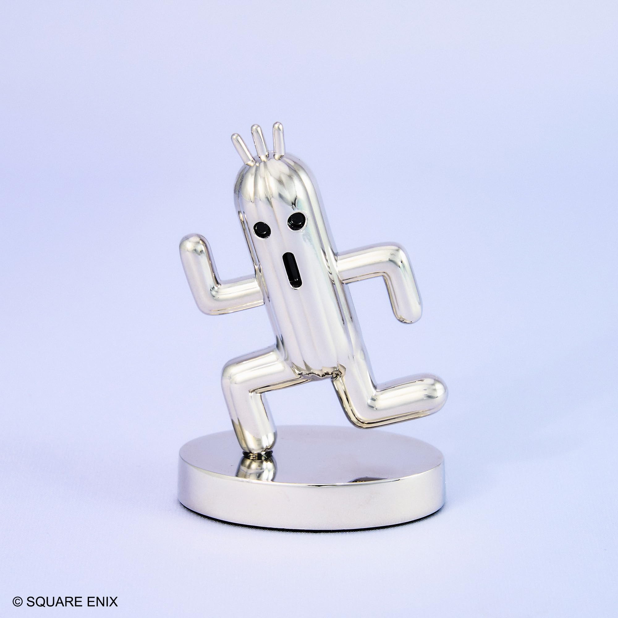 Foto 3 pulgar | Figura Square Enix Final Fantasy Metal Cactuar Bright Arts - Venta Internacional.